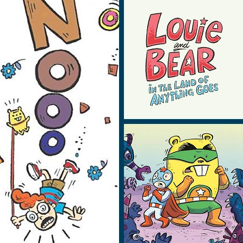 Brand Strip - Louie and Bear Collage