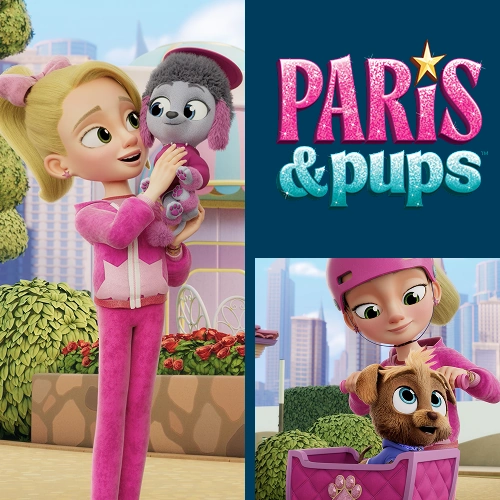 Brand Strip - Paris and Pups Collage