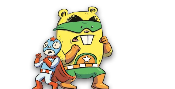 Louie and Bear Teaming up